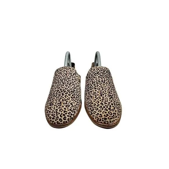 Lucky brand CAHILL Cheetah Slip-on Loafers Women's Size 8