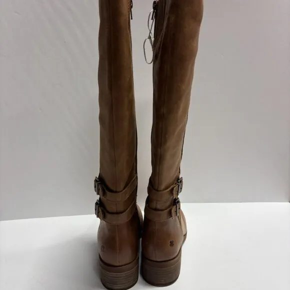 Lucky Brand Women’s Izbella Brown Riding Boots, Size 9 M