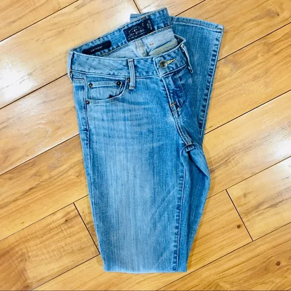 Lucky vintage Lolita boot cut denim blue  jeans 0