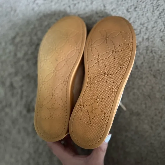 LV Pink Monogram Idylle Canvas Sneakers