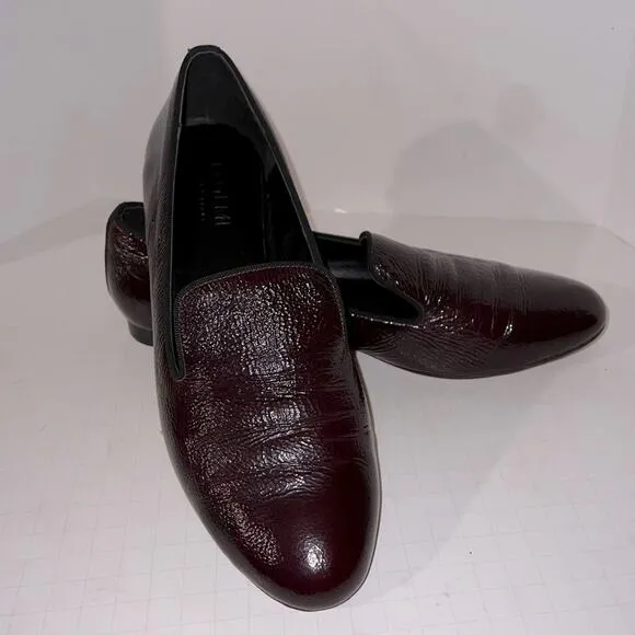 M. GEMI patent leather loafers size 39
