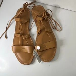 Madewell Brown Strappy Size 9.5 Leather Women's Sandals
