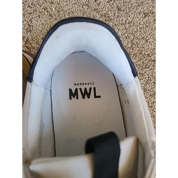 Madewell Kickoff Trainer Sneakers Suede Canvas Men8.5 Wom10 Casual Walking Comfy