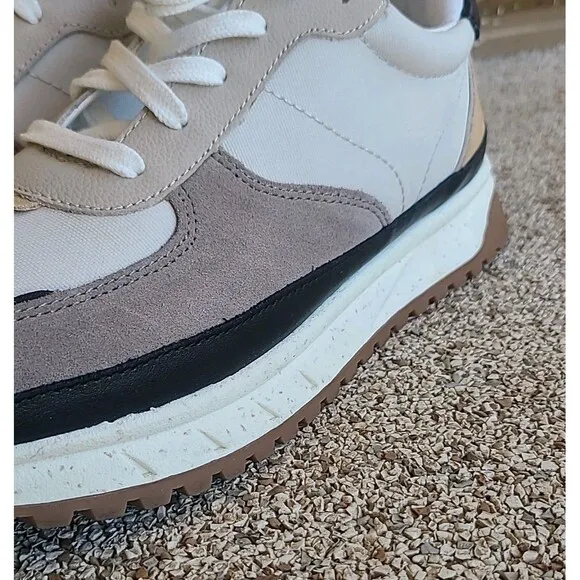 Madewell Kickoff Trainer Sneakers Suede Canvas Men8.5 Wom10 Casual Walking Comfy