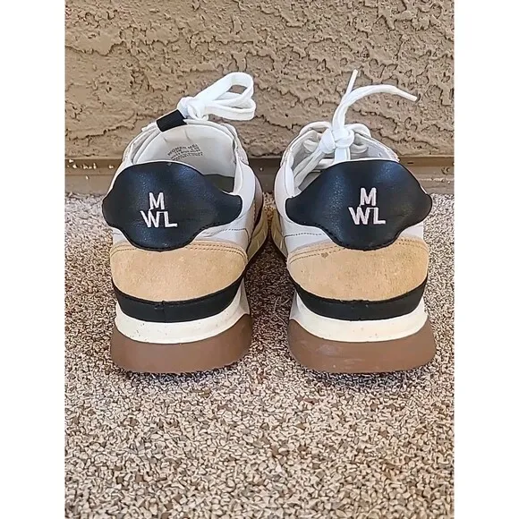 Madewell Kickoff Trainer Sneakers Suede Canvas Men8.5 Wom10 Casual Walking Comfy