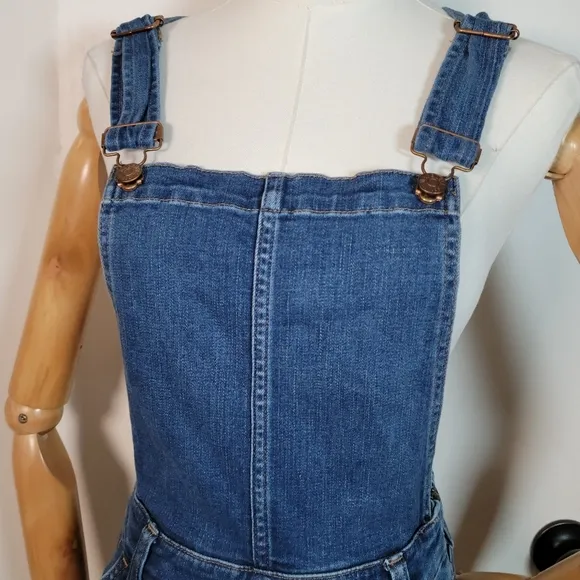 Madewell Roadtripper Raw Hem Overalls Size Small