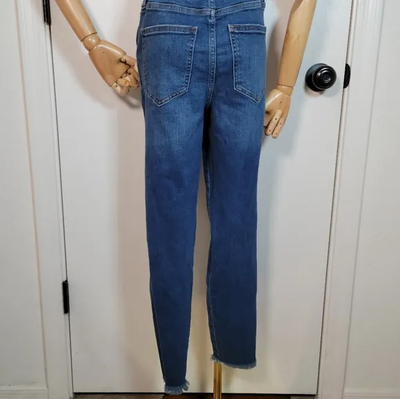 Madewell Roadtripper Raw Hem Overalls Size Small