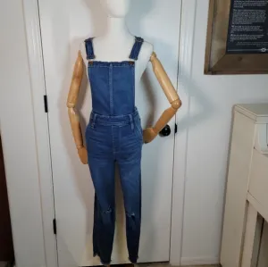 Madewell Roadtripper Raw Hem Overalls Size Small