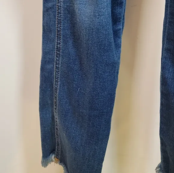 Madewell Roadtripper Raw Hem Overalls Size Small