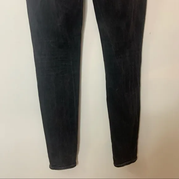 Madewell Skinny Skinny Black Fade Denim Jeans