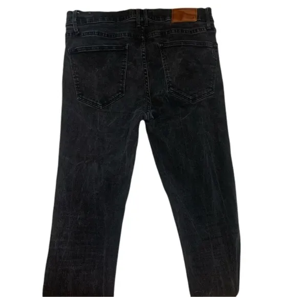 Madewell Skinny Skinny Black Fade Denim Jeans