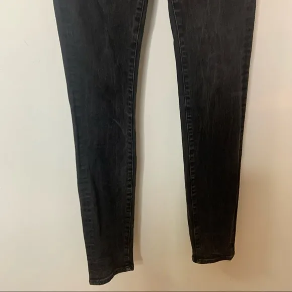 Madewell Skinny Skinny Black Fade Denim Jeans