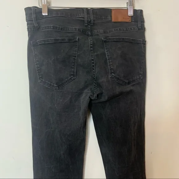 Madewell Skinny Skinny Black Fade Denim Jeans