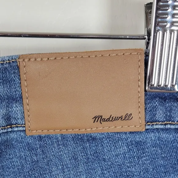 Madewell The Perfect Vintage Crop Jean Buttom Fly Size 25