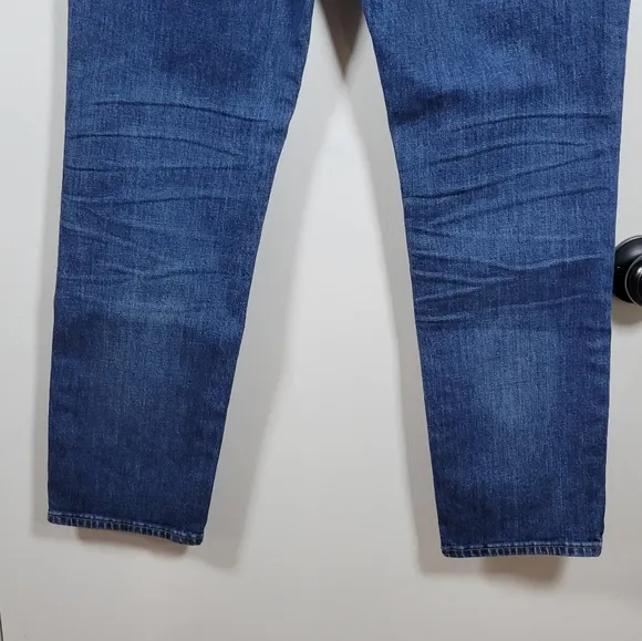 Madewell The Perfect Vintage Crop Jean Buttom Fly Size 25