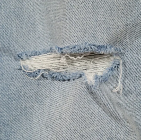 Madewell The Perfect Vintage Jeans High Rise Raw Hem Size 24 NWOT