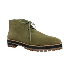 Madewell The Wren Boot in Lace Up Lug Sole Suede Bootie Preppy Gorpcore