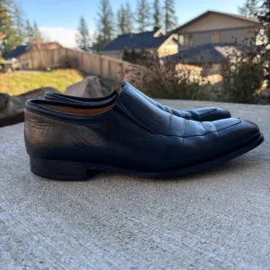 Magnanni Dominguez Black Leather Slip-On Loafers Men's Size 8.5 D Spain …