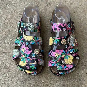 MAIBULUN Strappy Slode Clogs Clog Shoes Sandals Women’s 42