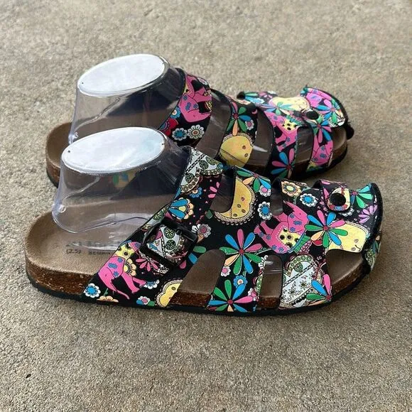MAIBULUN Strappy Slode Clogs Clog Shoes Sandals Women’s 42