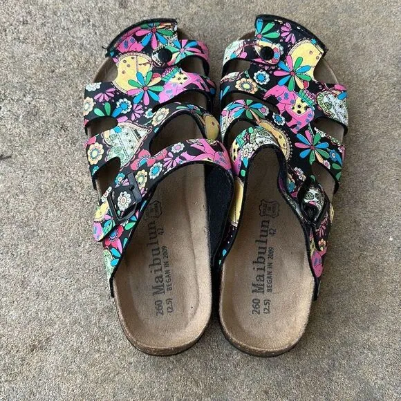 MAIBULUN Strappy Slode Clogs Clog Shoes Sandals Women’s 42