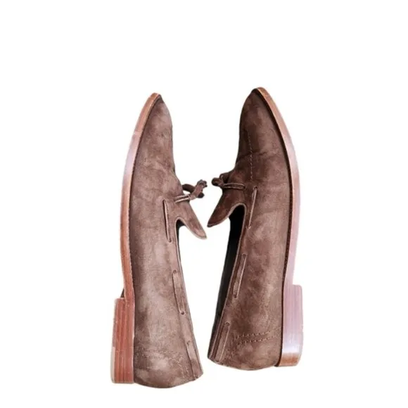 Mansur Gavriel brown loafers size 40.5 EU