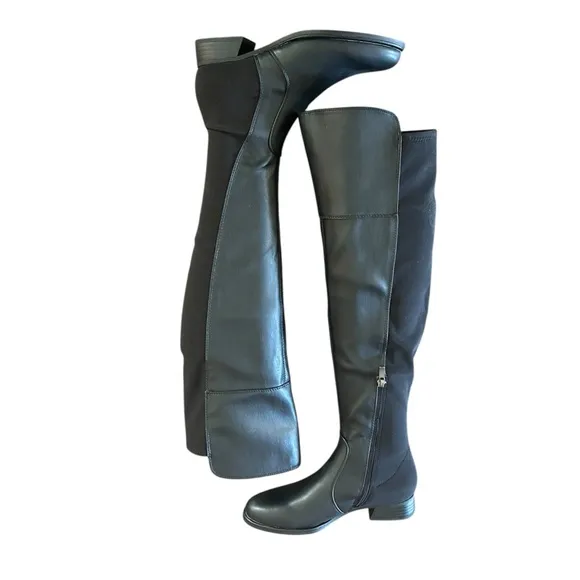 Marc Fisher Terrea Over-the-Knee Boot Sleek Stylish Form Fitting NEW Size 9