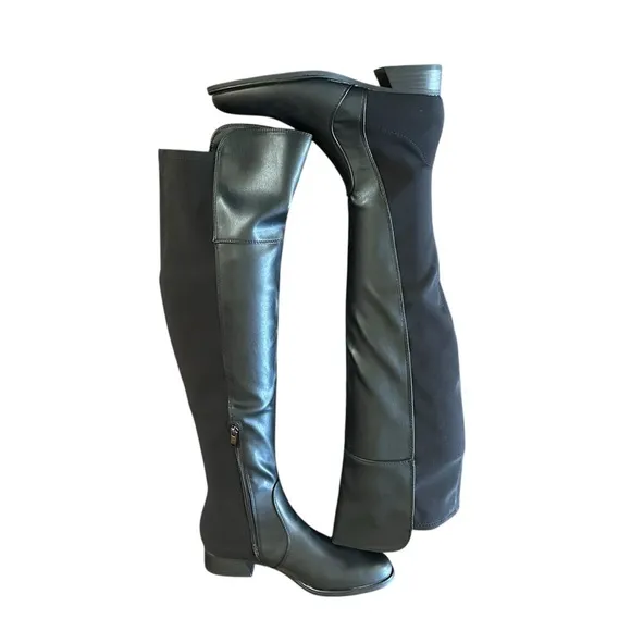 Marc Fisher Terrea Over-the-Knee Boot Sleek Stylish Form Fitting NEW Size 9