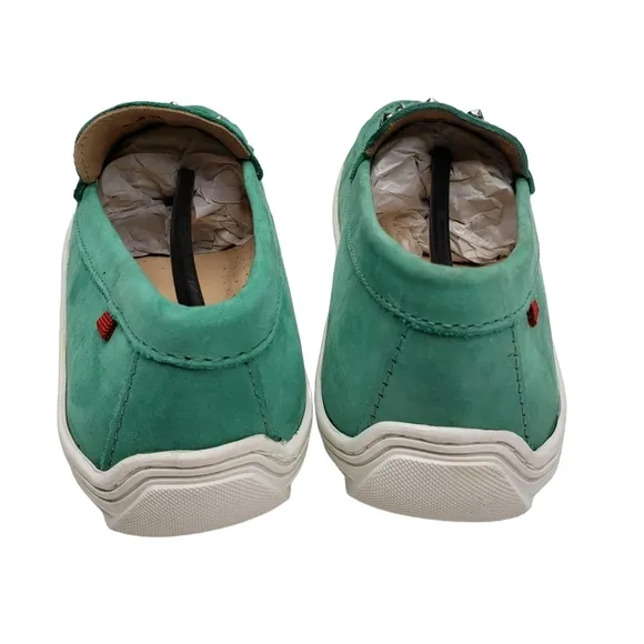 Marc Joseph | NIB Louisville Turquoise Nobuck Leather Studded Loafers Girl's 4