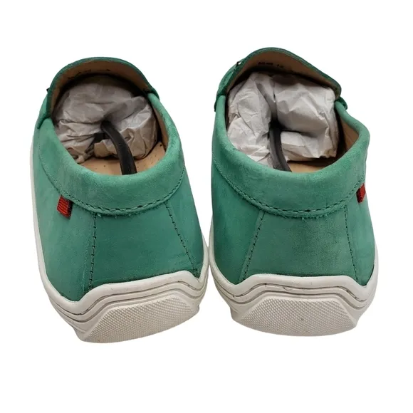 Marc Joseph | NIB Louisville Turquoise Nobuck Leather Studded Loafers Girl's 5.5