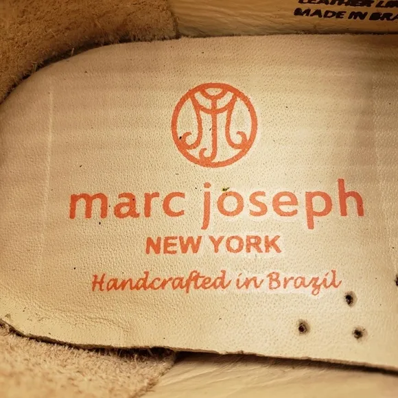 Marc Joseph | NIB Madison Blush Nobuck Silver Star Leather Loafers Girl's 10.5