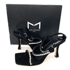 Marc Fisher Women's Dezzi Embellished Strappy High Heel Sandals Size 6 New
