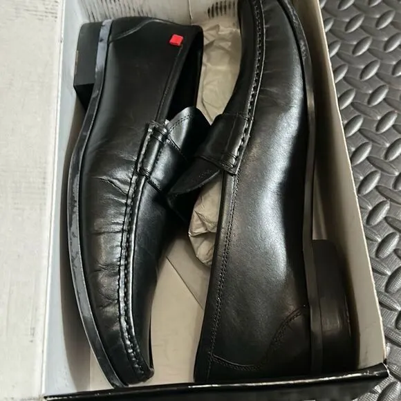 Marc Joseph NY Men's Size 13 Lexington Slip On Loafers Black Napa Leather