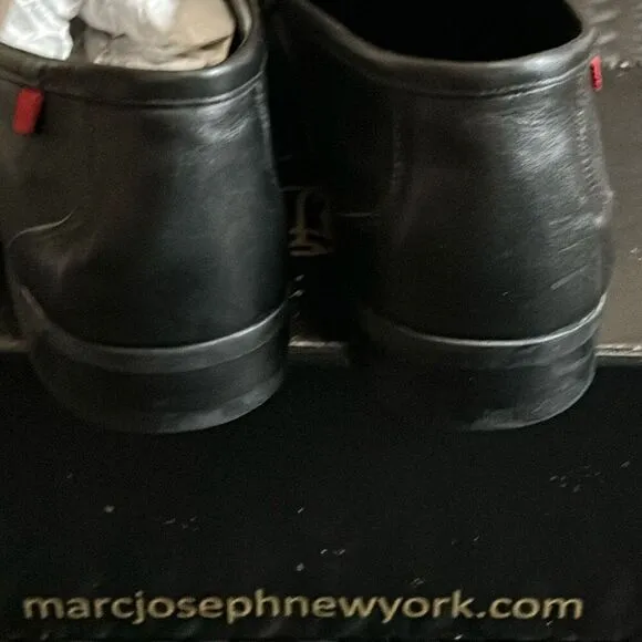 Marc Joseph NY Men's Size 13 Lexington Slip On Loafers Black Napa Leather
