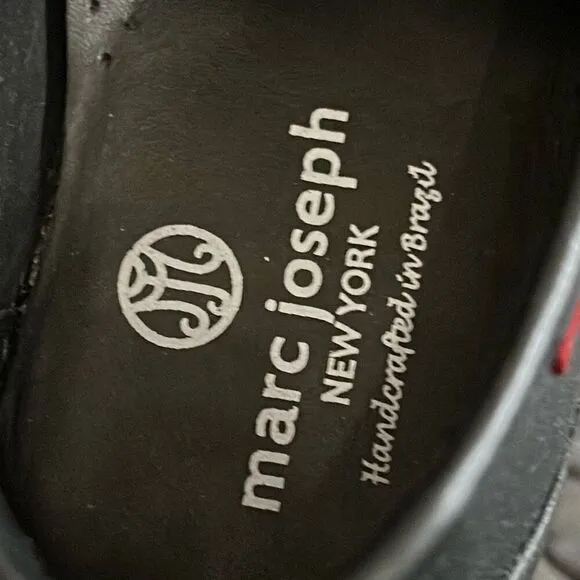 Marc Joseph NY Men's Size 13 Lexington Slip On Loafers Black Napa Leather