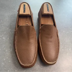 Mark Joseph Mens Leather Slip-On Loafers