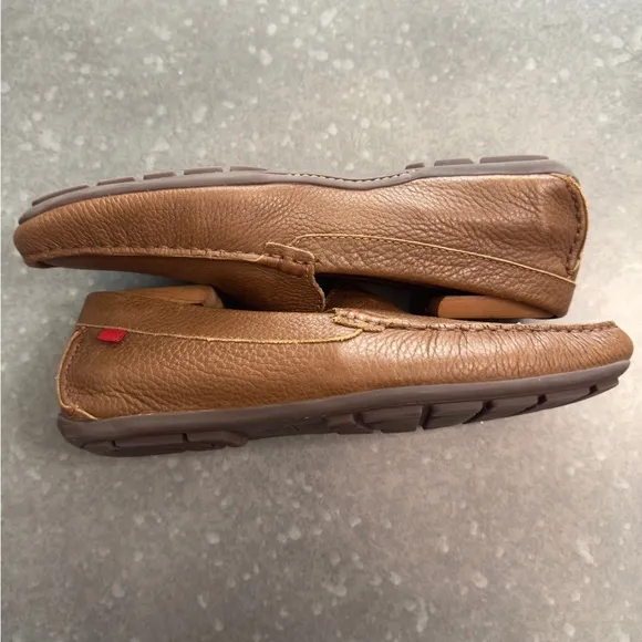 Mark Joseph Mens Leather Slip-On Loafers