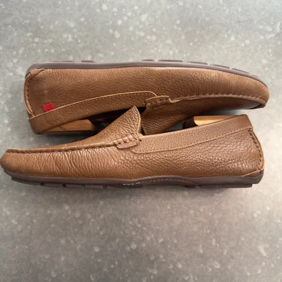 Mark Joseph Mens Leather Slip-On Loafers
