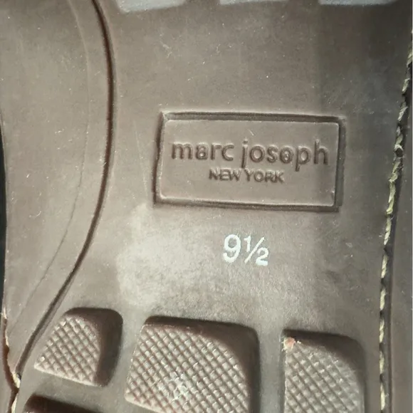Mark Joseph Mens Leather Slip-On Loafers