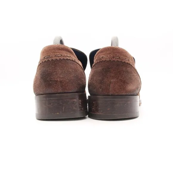 Mark Nason Rock Never Dies Loafers Slip On Brown Leather Men’s Size 8