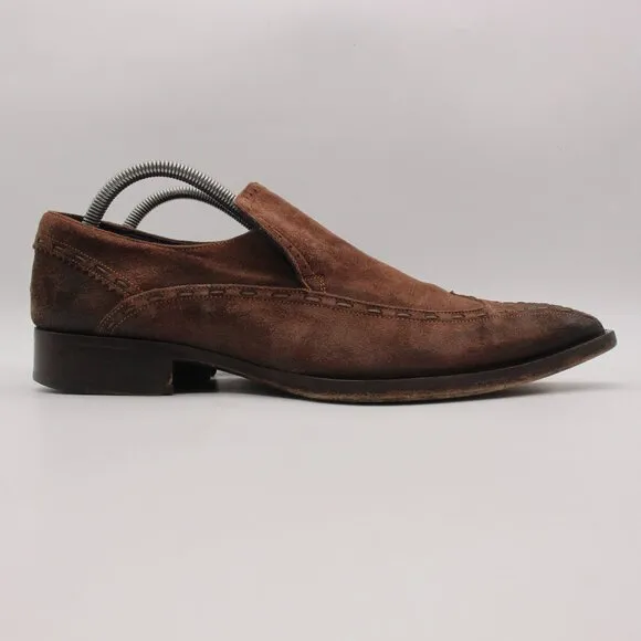 Mark Nason Rock Never Dies Loafers Slip On Brown Leather Men’s Size 8