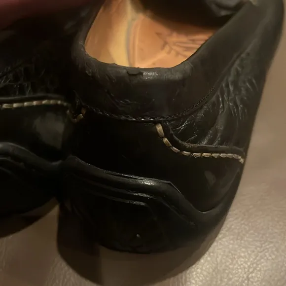 Martin Dingman Horse bit Loafers Size 9 Black