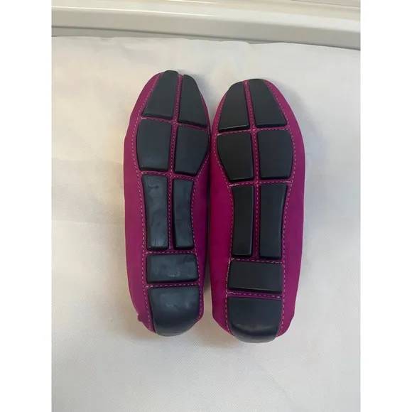 Massimo Matteo Firenze Women’s Penny Keeper, Purple Slip-On Loafers, Size 8B