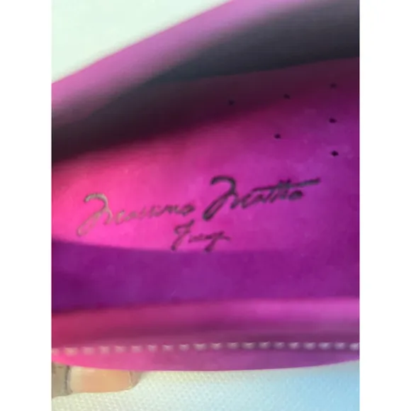 Massimo Matteo Firenze Women’s Penny Keeper, Purple Slip-On Loafers, Size 8B