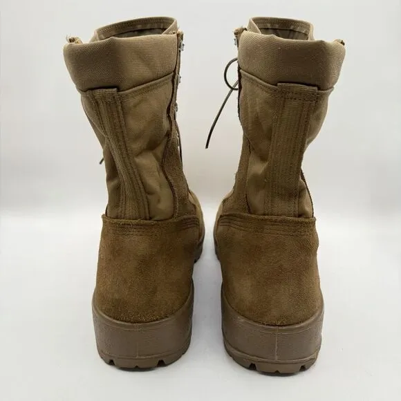McRae Mens 12.5W Mil-Spec Hot Weather Boots Vibram Sierra Jungle/Desert Coyote