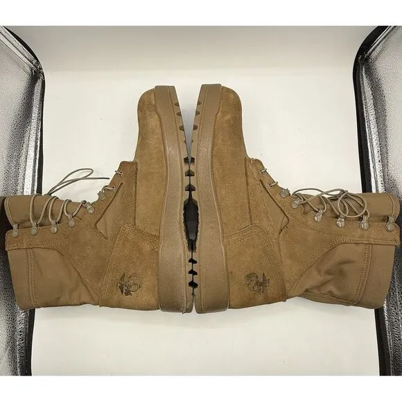 McRae Mens 12.5W Mil-Spec Hot Weather Boots Vibram Sierra Jungle/Desert Coyote