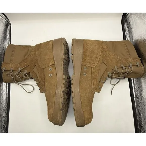 McRae Mens 12.5W Mil-Spec Hot Weather Boots Vibram Sierra Jungle/Desert Coyote