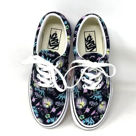 💖MEGA SALE💖VANS Era Paradise Floral Low  Black Women's  Canvas  VN0A54F13VD