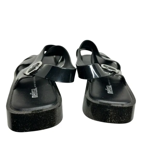 Melissa Black Women's Sandals Size 10