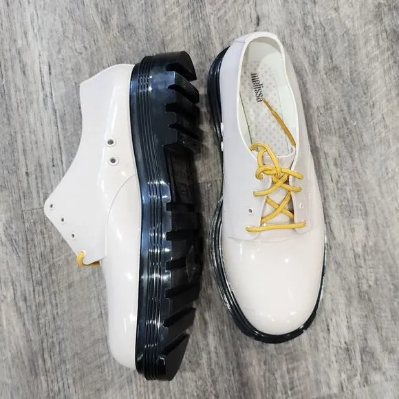 🐢 Melissa | Moccasin Loafers Unisex Plain Logo Loafers &amp; Slip-ons,